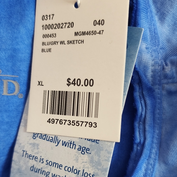 MGM GRAND LAS VEGAS BLUE COTTON TEE SHIRT XL MEN, NEW - Picture 9 of 10